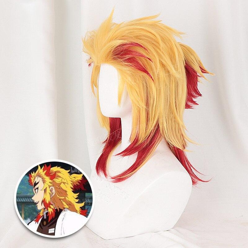 Demon Slayer: Kimetsu no Yaiba Rengoku Kyoujurou T-Shirt – FairyPocket Wigs