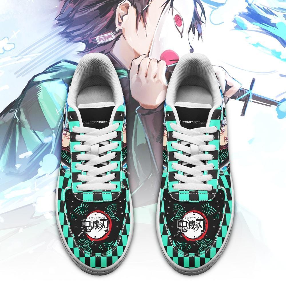 Kimetsu No Yaiba Shoes Tanjiro Sneakers Custom Anime Shoes Official
