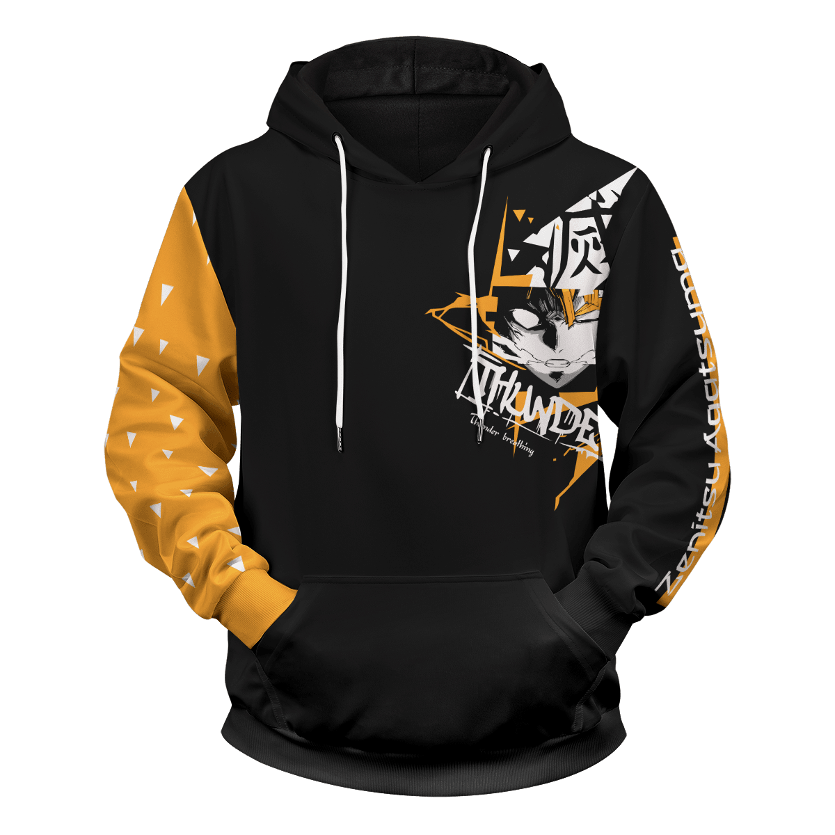 Kimetsu no Yaiba Hoodies - Zenitsu Thunders Unisex Pullover Hoodie ...